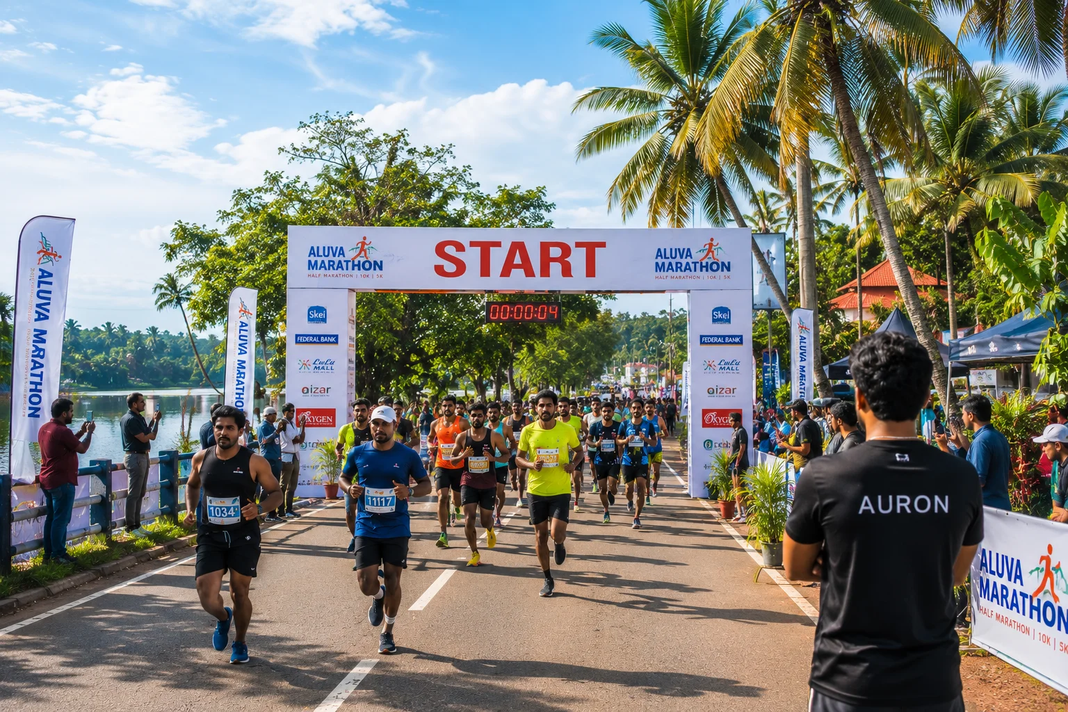 Marathon and city-wide sports event management services by Auron Event Productions